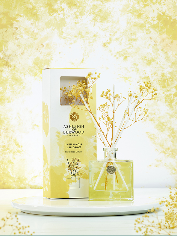 Uplifting fragrance - Sweet Mimosa & Bergamot